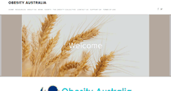 Desktop Screenshot of obesityaustralia.org